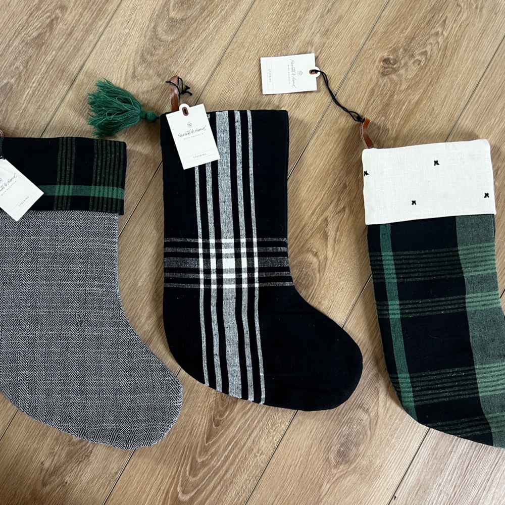 NWT HEARTH & HAND Stockings (3)